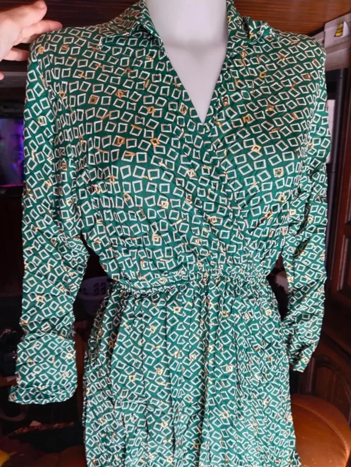 Sublime robe longue femme avec doryres taille L/XL 40 42 - photo numéro 2