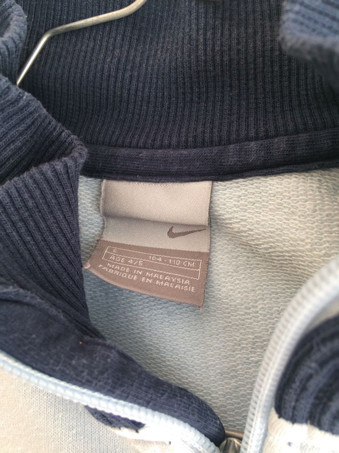 Veste de survêtement Nike bleu - photo numéro 2