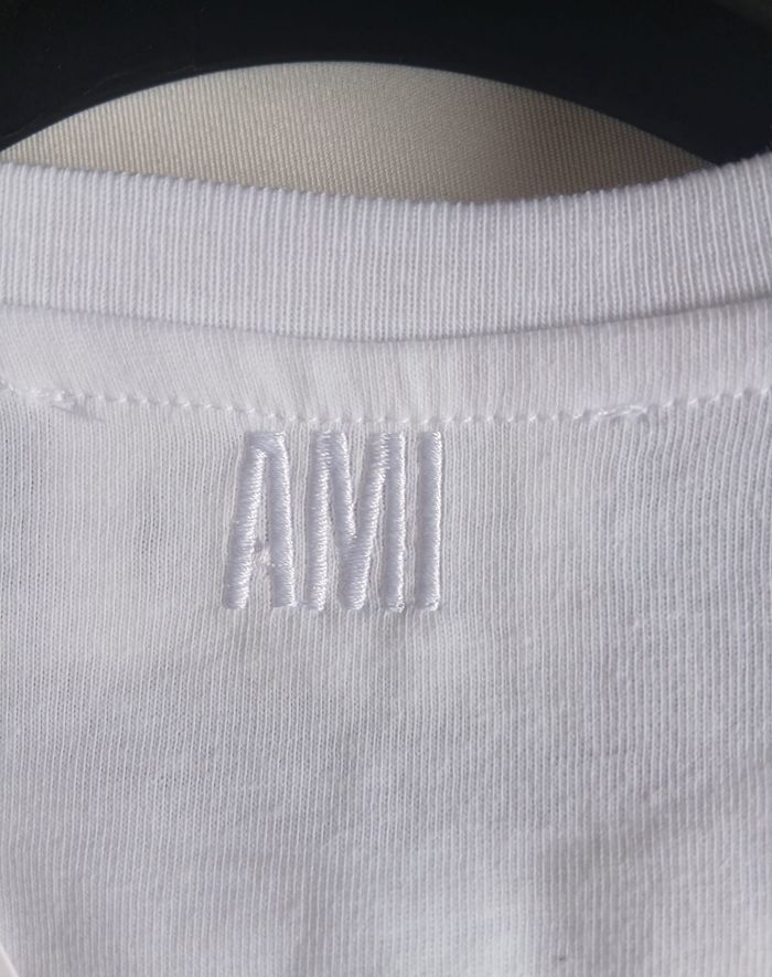 Vends lot T-shirt Patch Ami Paris taille XL, couleur noir et blanc Neuf avec étiquettes - photo numéro 6