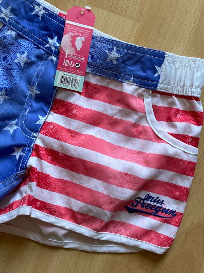 Short de plage Freegun taille 12 14 ans Neuf - photo numéro 2