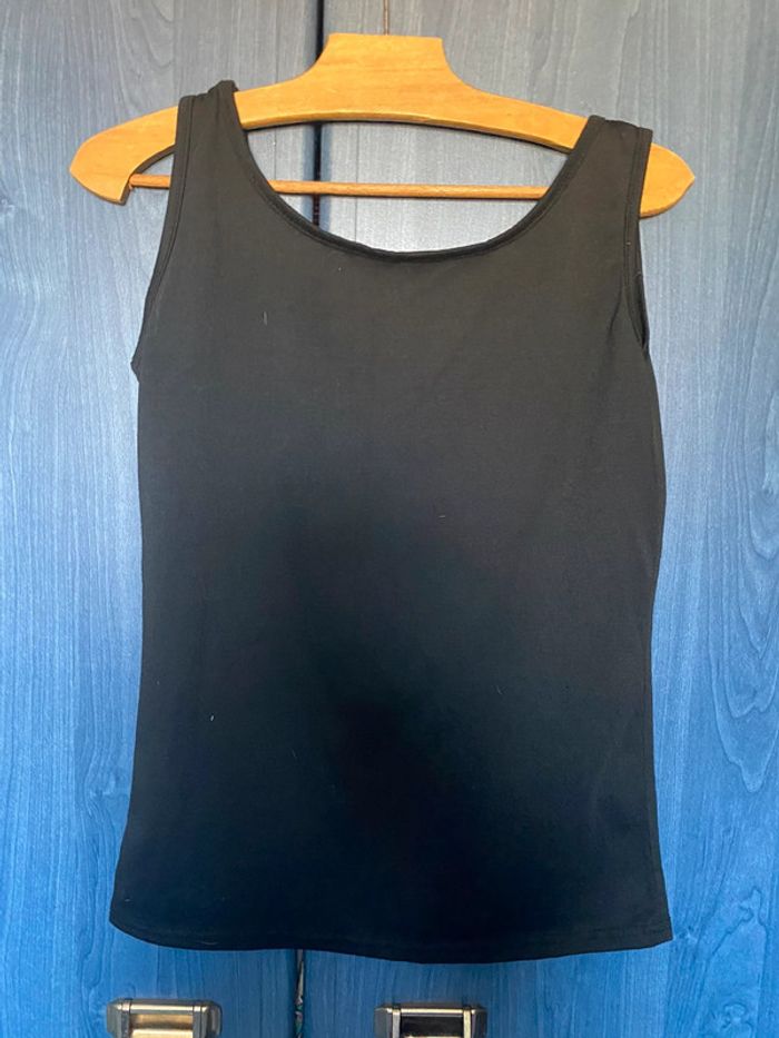 Tee shirt dos nu noir  neuf