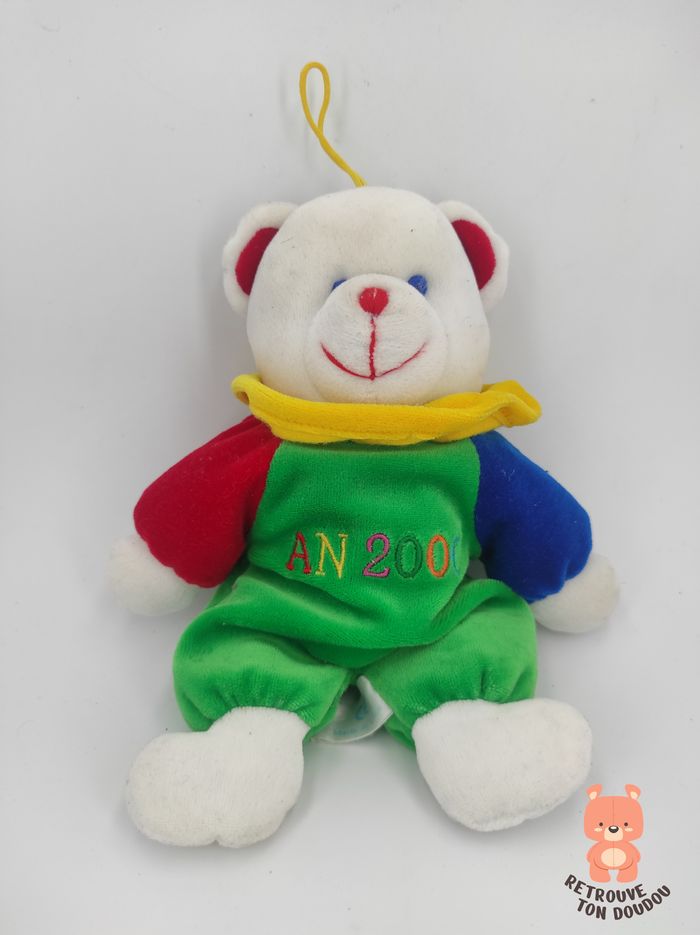 Peluche Doudou Ours An 2000 Gipsy