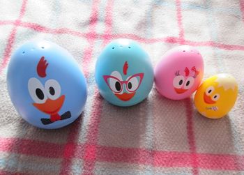 La famille Cot Chasse Aux Oeufs