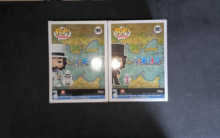 Lot 2 Figurines Funko Pop / Rob Lucci 1997 / One Piece / Funko Spécial édition 1 Chase + 1 Normal - photo numéro 2