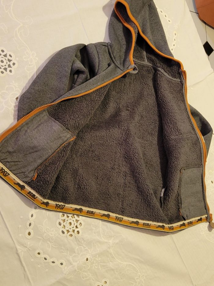 ​🧥 Veste zippée Sergent Major - 9 ans - Doublée Polaire - photo numéro 9