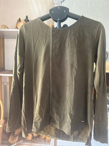 Teeshirt manches longues kaki Salsa