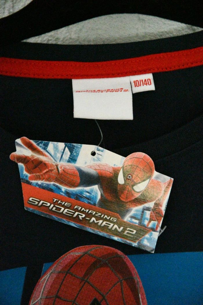 T-shirt manches longues spiderman - photo numéro 3