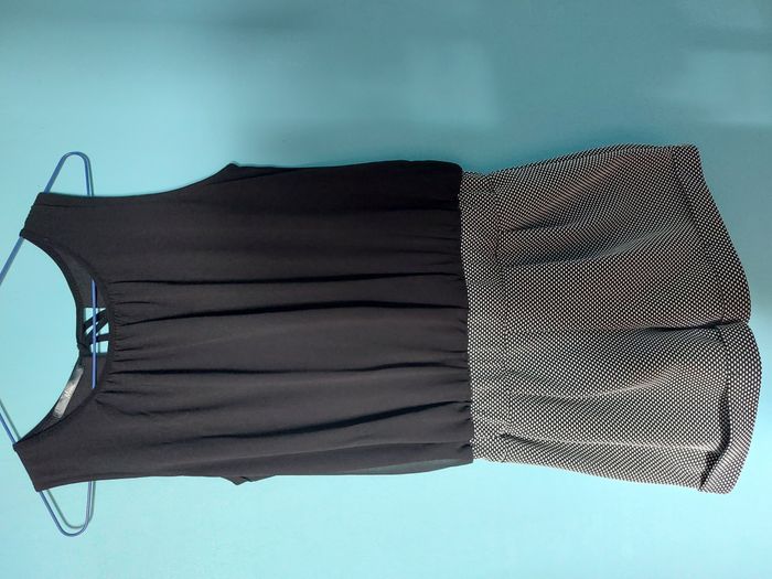 Combishort sans manches Mim noir & blanc taille 40 - photo numéro 2