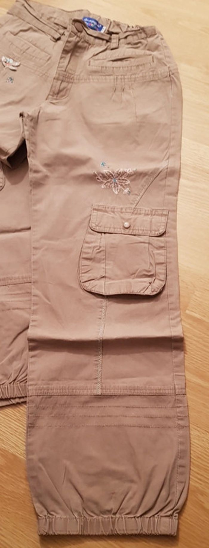 Pantalon La Compagnie des Petits marron clair - photo numéro 3