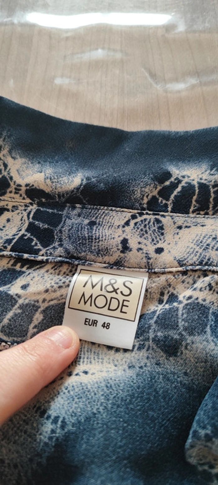 Chemisier fluide transparent en taille 48 - photo numéro 13