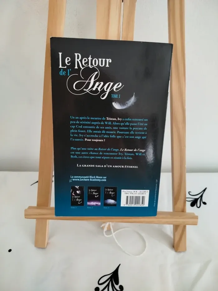 Le retour de l'ange tome 1 Elisabeth Chandler - photo numéro 2