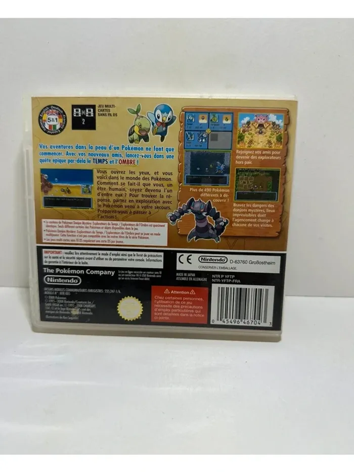 Pokémon Donjon Mystère: Explorateurs du Temps – DS - photo numéro 2