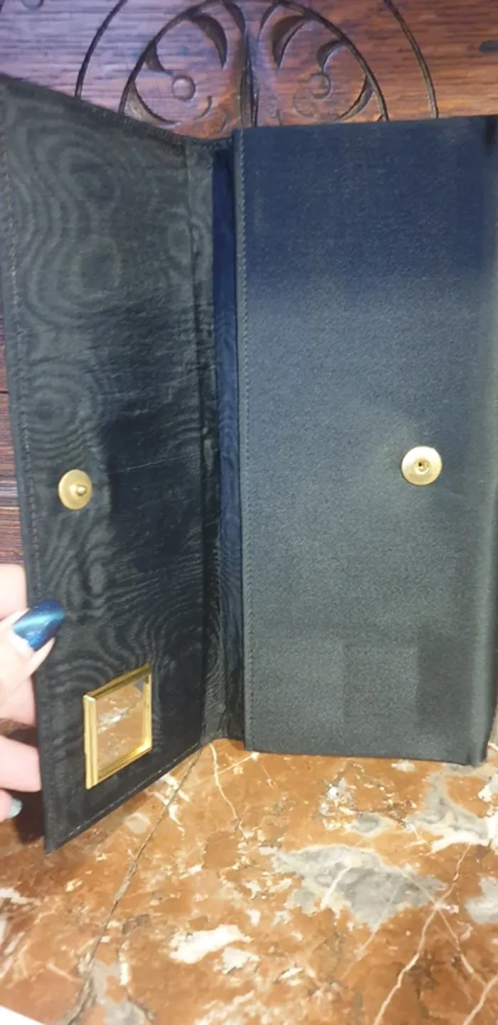 👜 Pochette femme noire vintage👜 - photo numéro 9