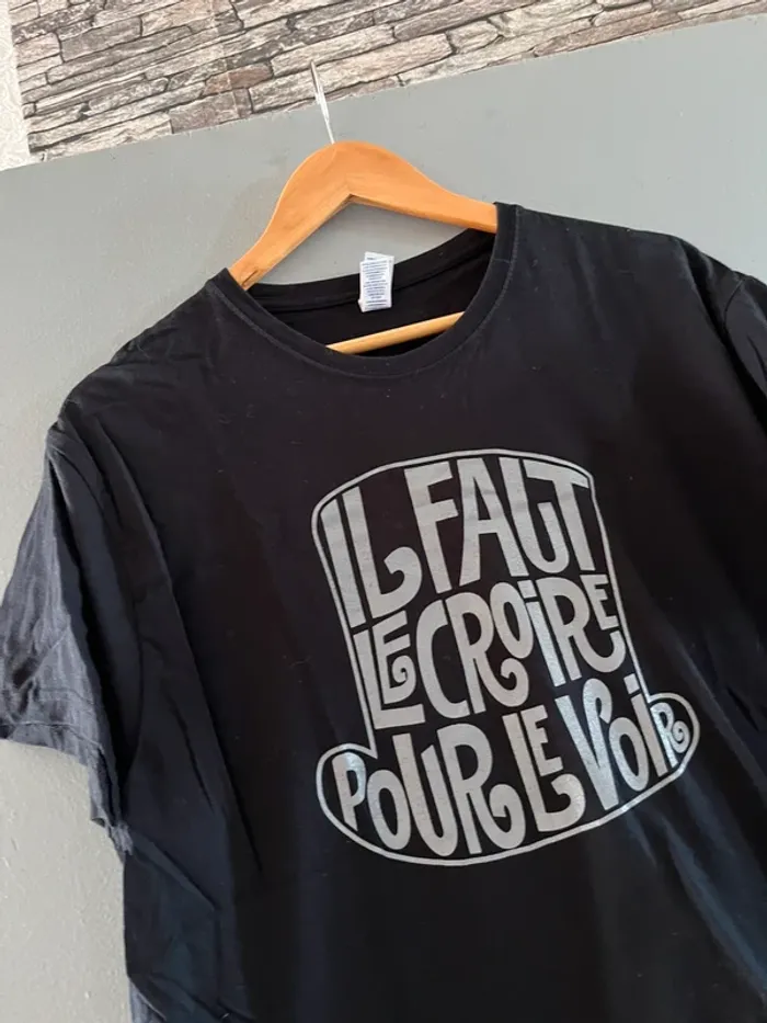 TEE shirt Charlie et la chocolaterie en L - photo numéro 2