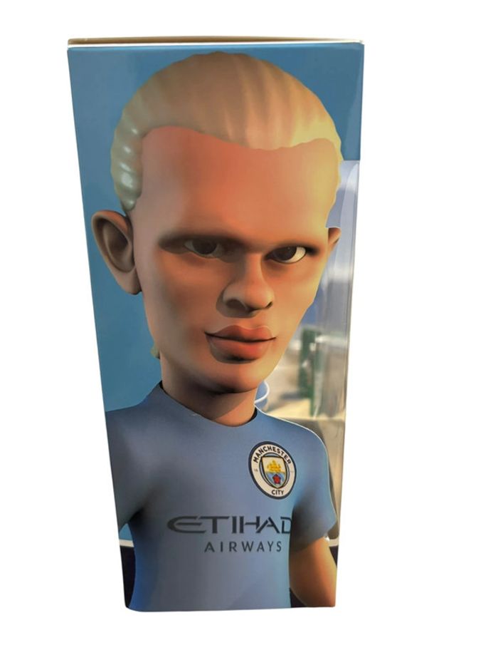 Figurine Minix Collectible Manchester City Haaland Football Stars 131 neuf - photo numéro 3