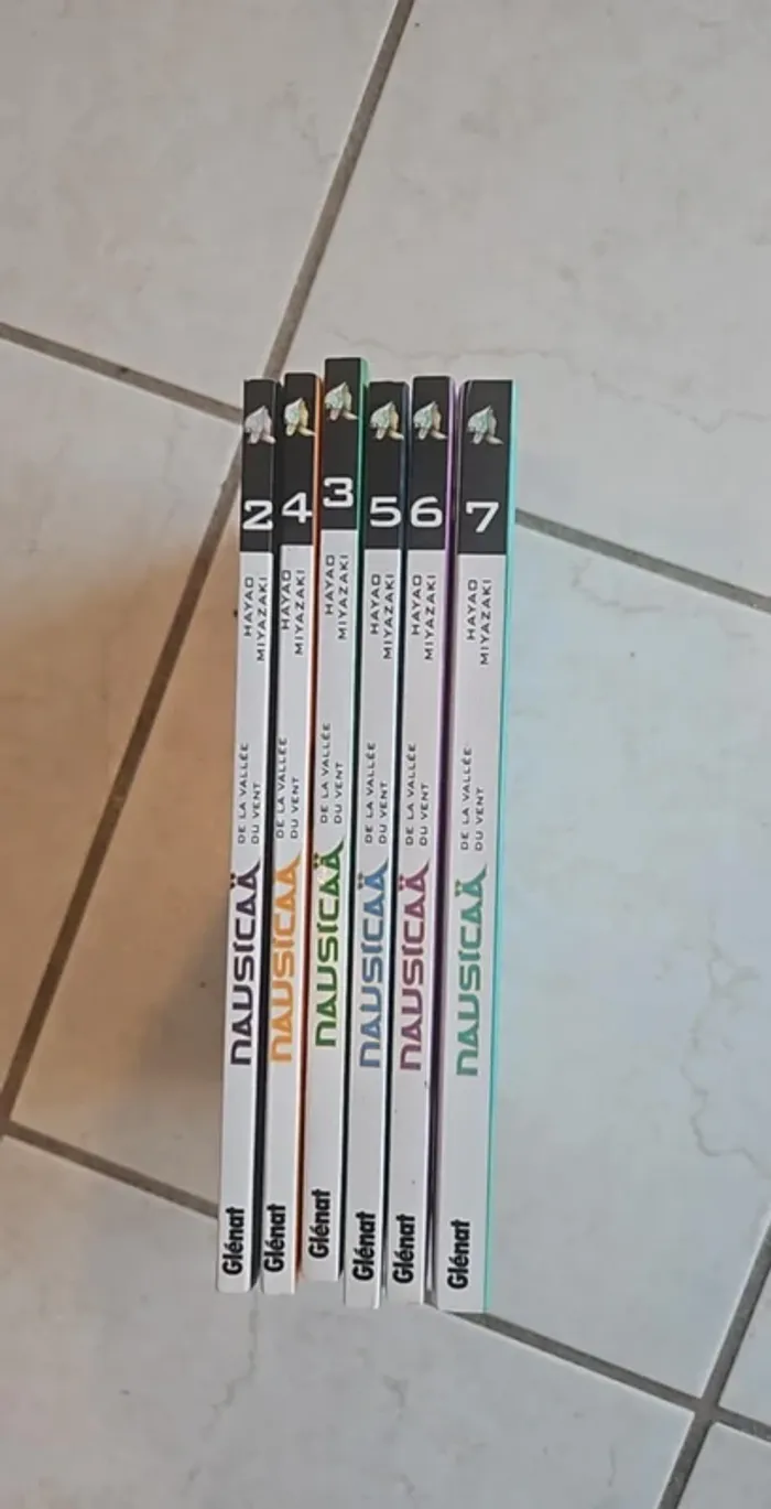 Lot manga nausicaa tome 2 a 7 - photo numéro 2