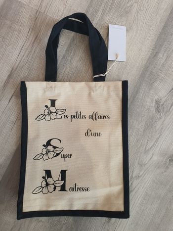 Sac cabas personnalisé