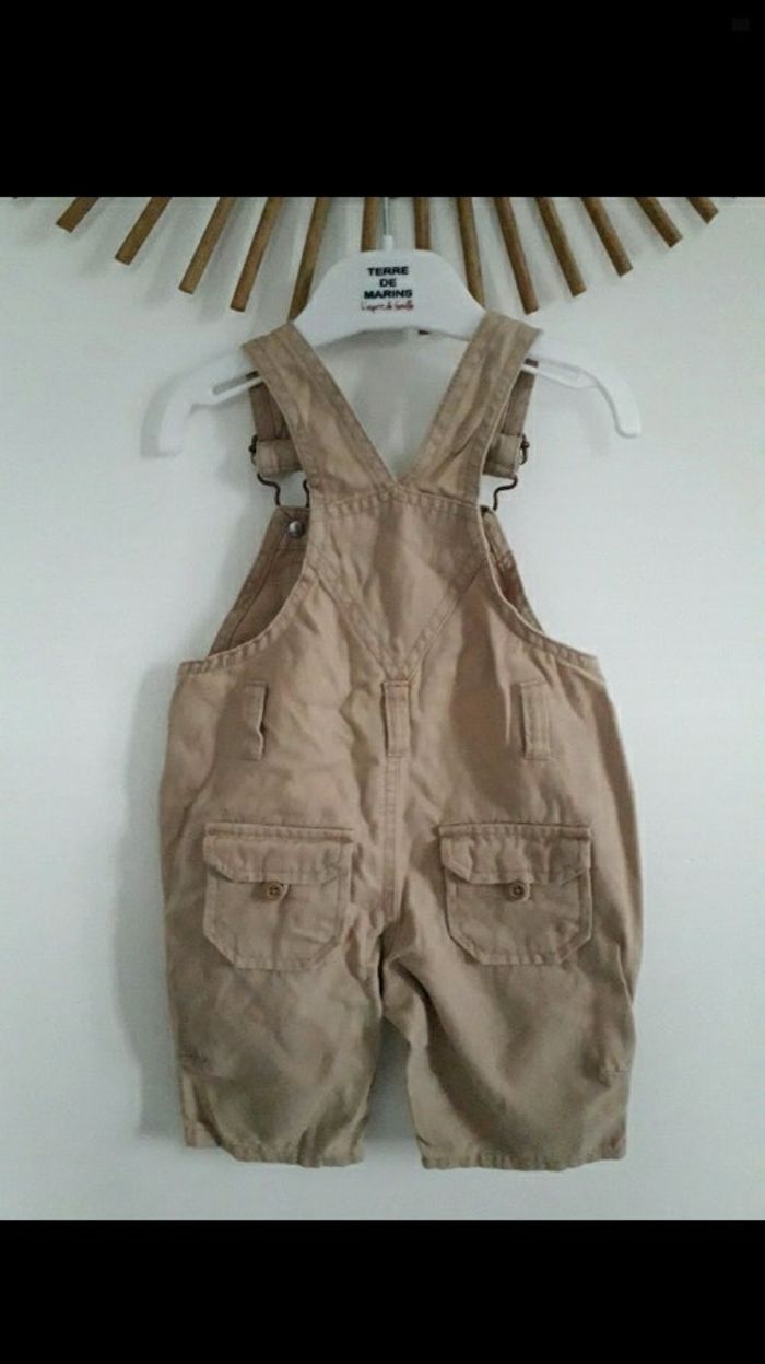 Salopette beige baby gap - photo numéro 2