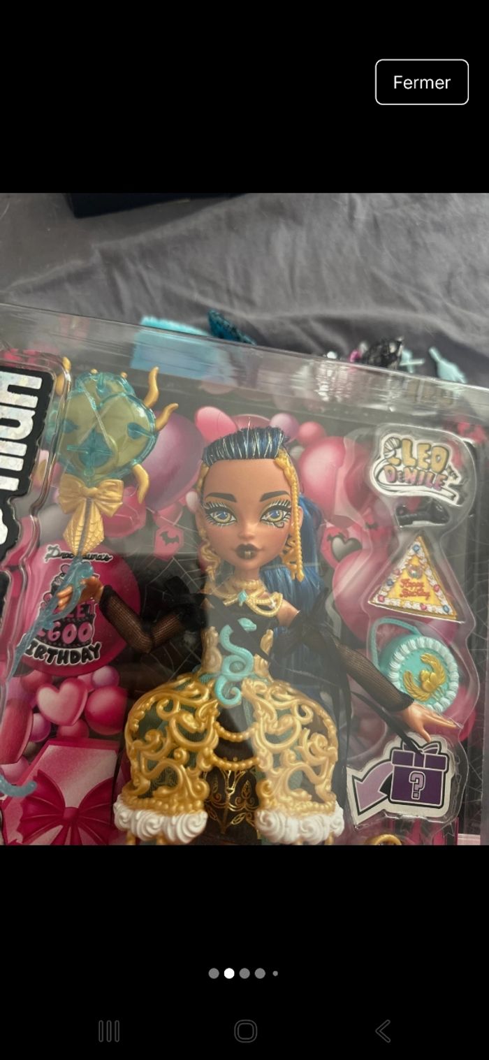 Monster high cleo g3 scary sweet birthday - photo numéro 2