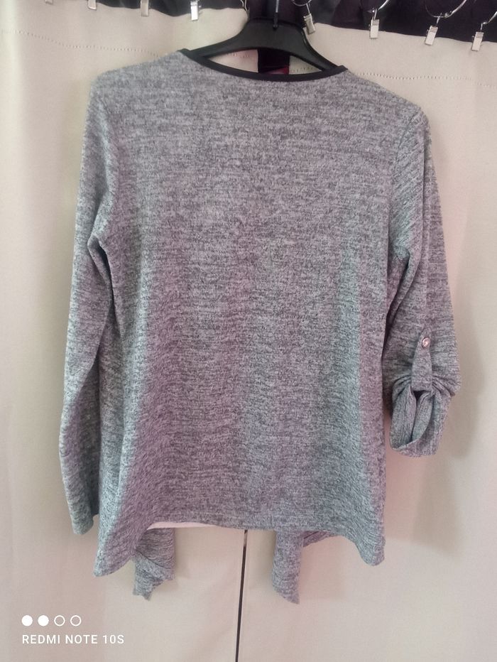 Pull femme 2 en 1 femme taille S/36 - photo numéro 6