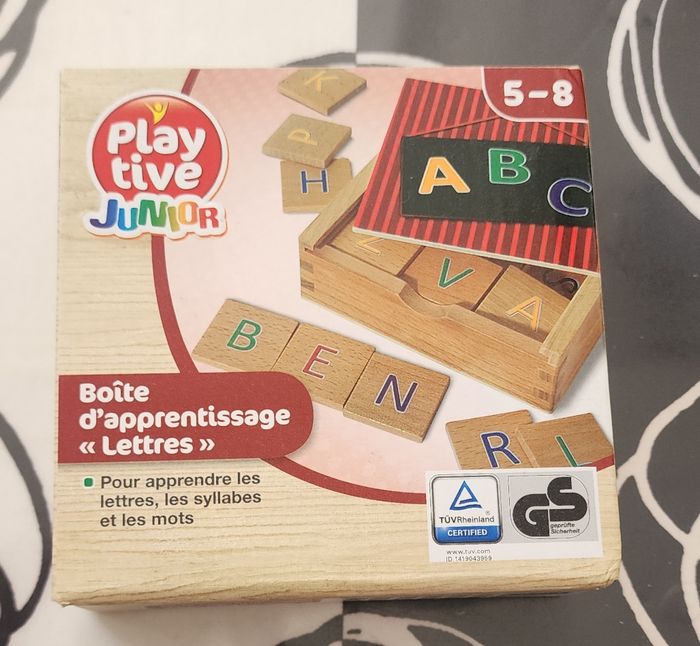 Lot de 2 jeux d apprentissage heures et lettres 5/8 ans - photo numéro 9