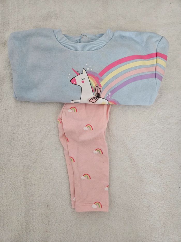 Ensemble pull + legging 3-6 mois