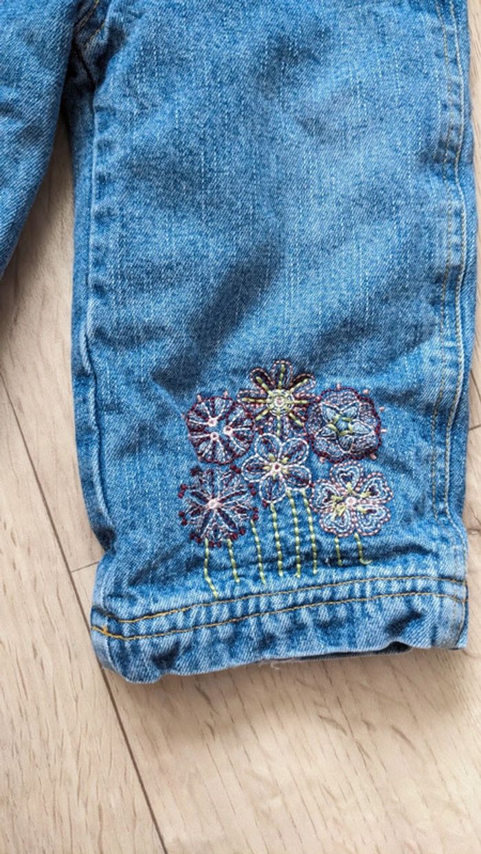 Jeans fourré polaire 12 Mois - photo numéro 2