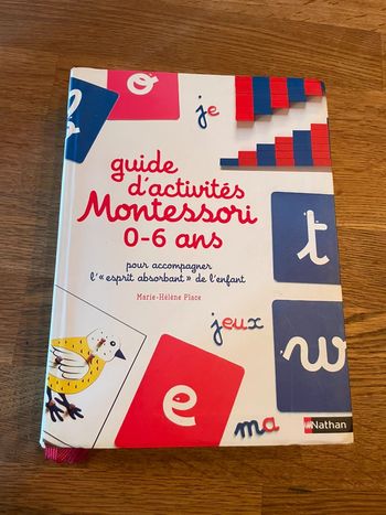Livre Guide d’activités Montessori 0 à 6 ans