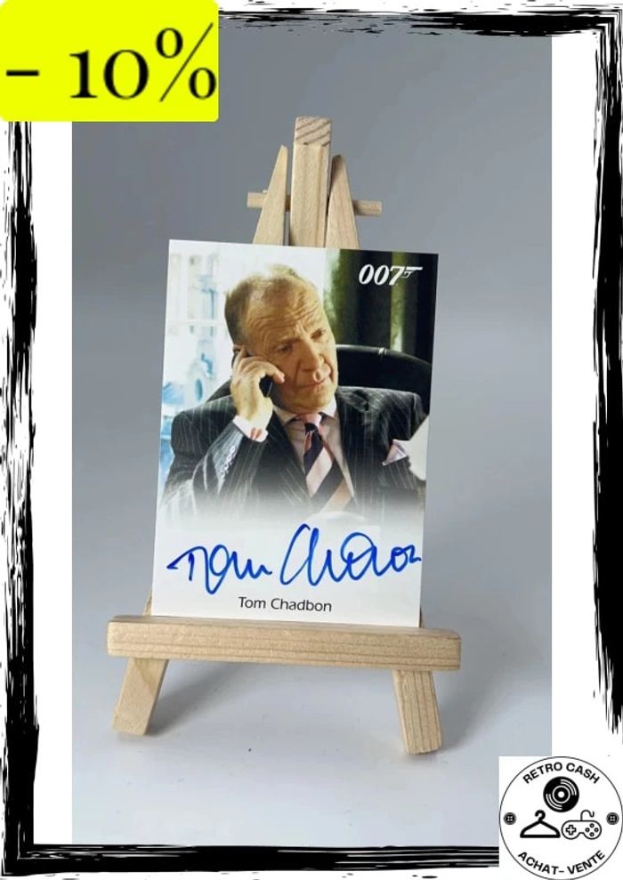 James Bond 2017 Final Edition - Tom Chadbon - Courtier en valeurs mobilières -  Stockbroker
