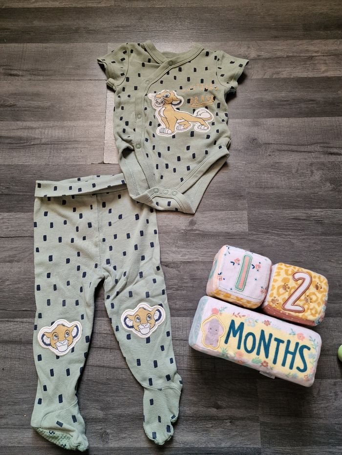 Ensemble disney roi lion vert