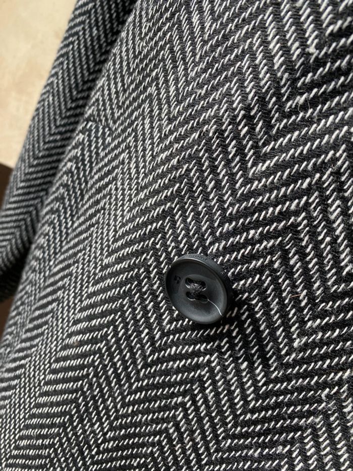 Manteau mi long à chevrons Garcia Jeans S - photo numéro 6
