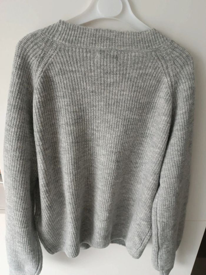 Pull gris femme taille XS - photo numéro 5