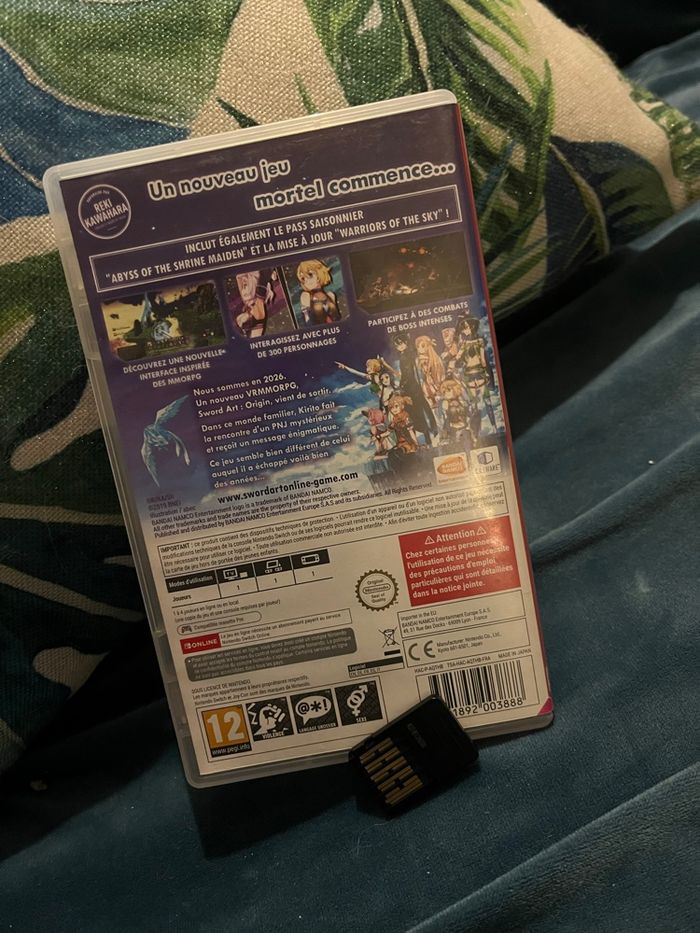 Jeu switch sword art online Hollow Realization - photo numéro 2