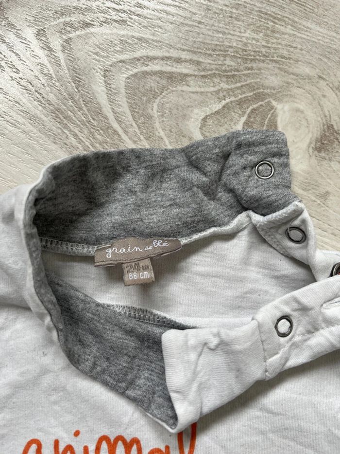 T-shirt manches longues 24 mois - photo numéro 3