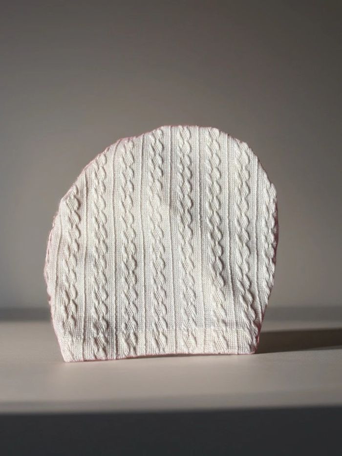 Bonnet noeuds beige Shein - photo numéro 3