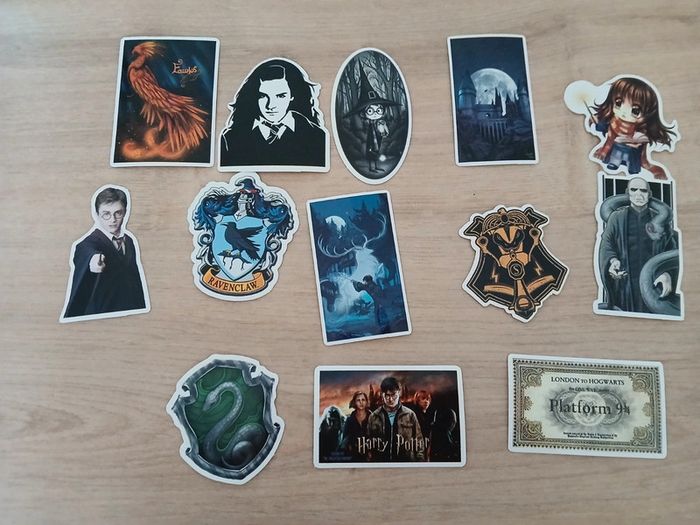 Lot de stickers Harry Potter - photo numéro 2