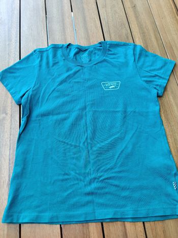 Tee shirt Vans taille S bleu