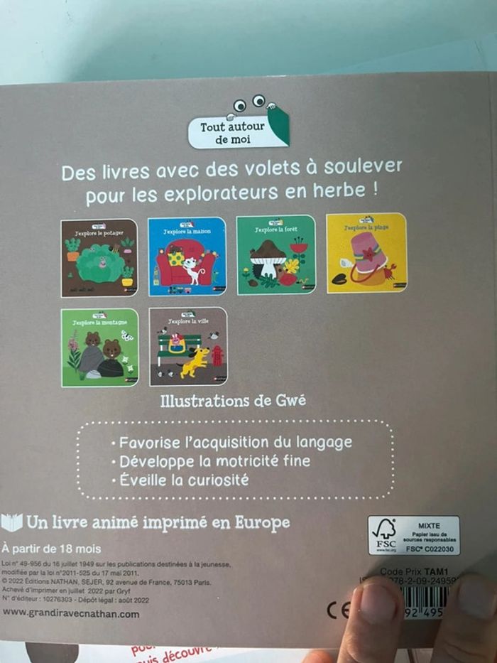 Livre à volets j’explore la ville neuf - photo numéro 3