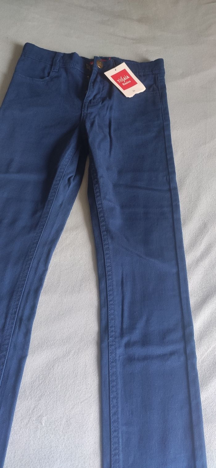 Pantalon toile fille 8 an neuf, - photo numéro 2