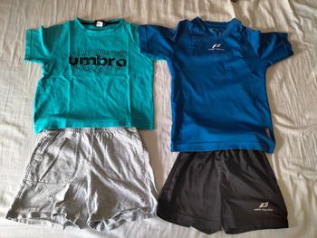 2 tenues de sport