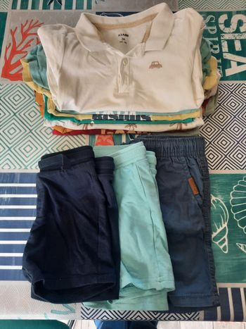 Lot vêtements été bébé garçon 