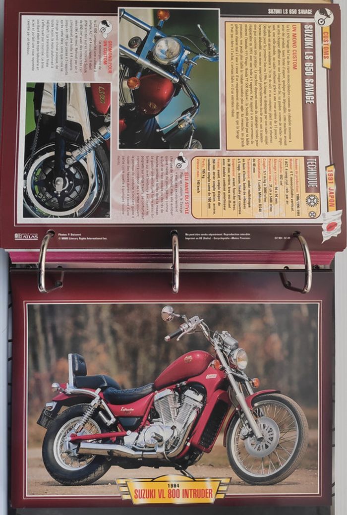 Classeur Motos Passion - Préparations & Customs (175 fiches) - photo numéro 16