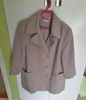Manteau femme avec angora 42/44 Lener Cordier