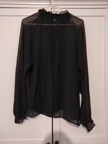 Blouse en voile noir - Steph.D x Pimkie - Xmas Collection