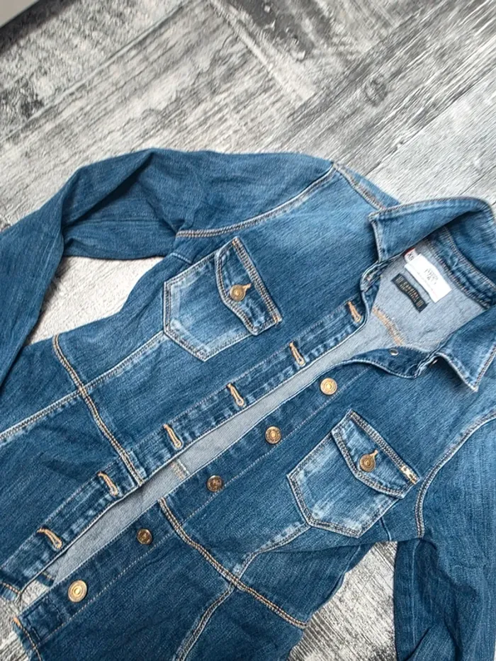 Chemise femme le temps des cerises jeans - photo numéro 3