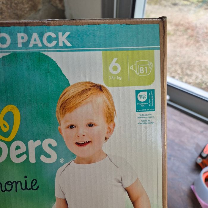 Couche taille 6 Harmonie taille 6 Pampers : 81 couches - photo numéro 3