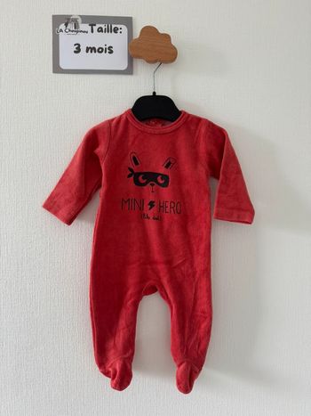 Pyjama / dors bien / grenouillère - taille 3 mois 🌼