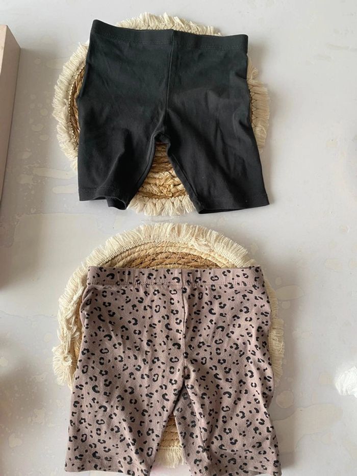 Lot 2 short cyclistes court marque h&m taille 3/4ans