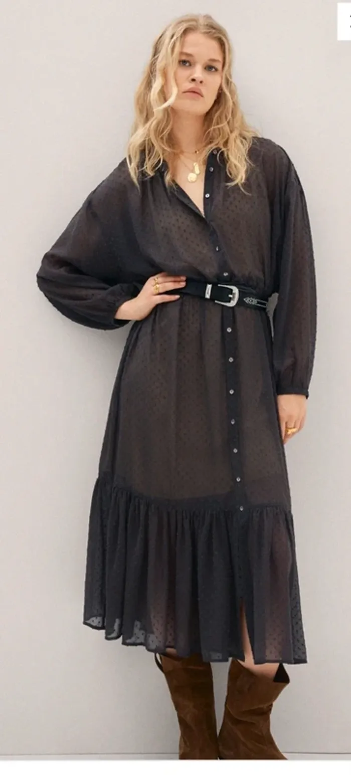Robe chemisier Mango