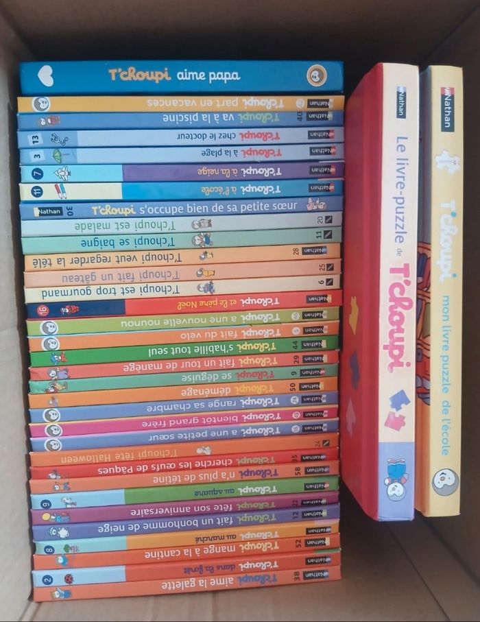 Lot de 35 livres de T'choupi 📚 - photo numéro 2